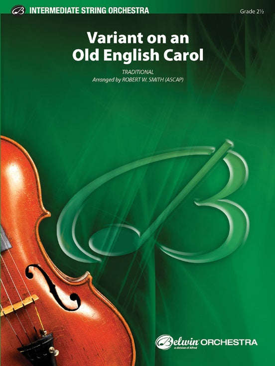 Variant on an Old English Carol – String Orchestra Conductor Score & Parts (Digital Download)