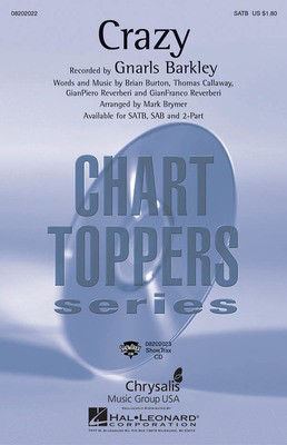 Crazy - Brian Burton|Gianfranco Reverberi|GianPiero Reverberi - 2-Part Mark Brymer Hal Leonard Octavo