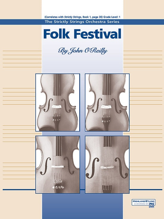 Folk Festival – String Orchestra Conductor Score & Parts (Digital Download)