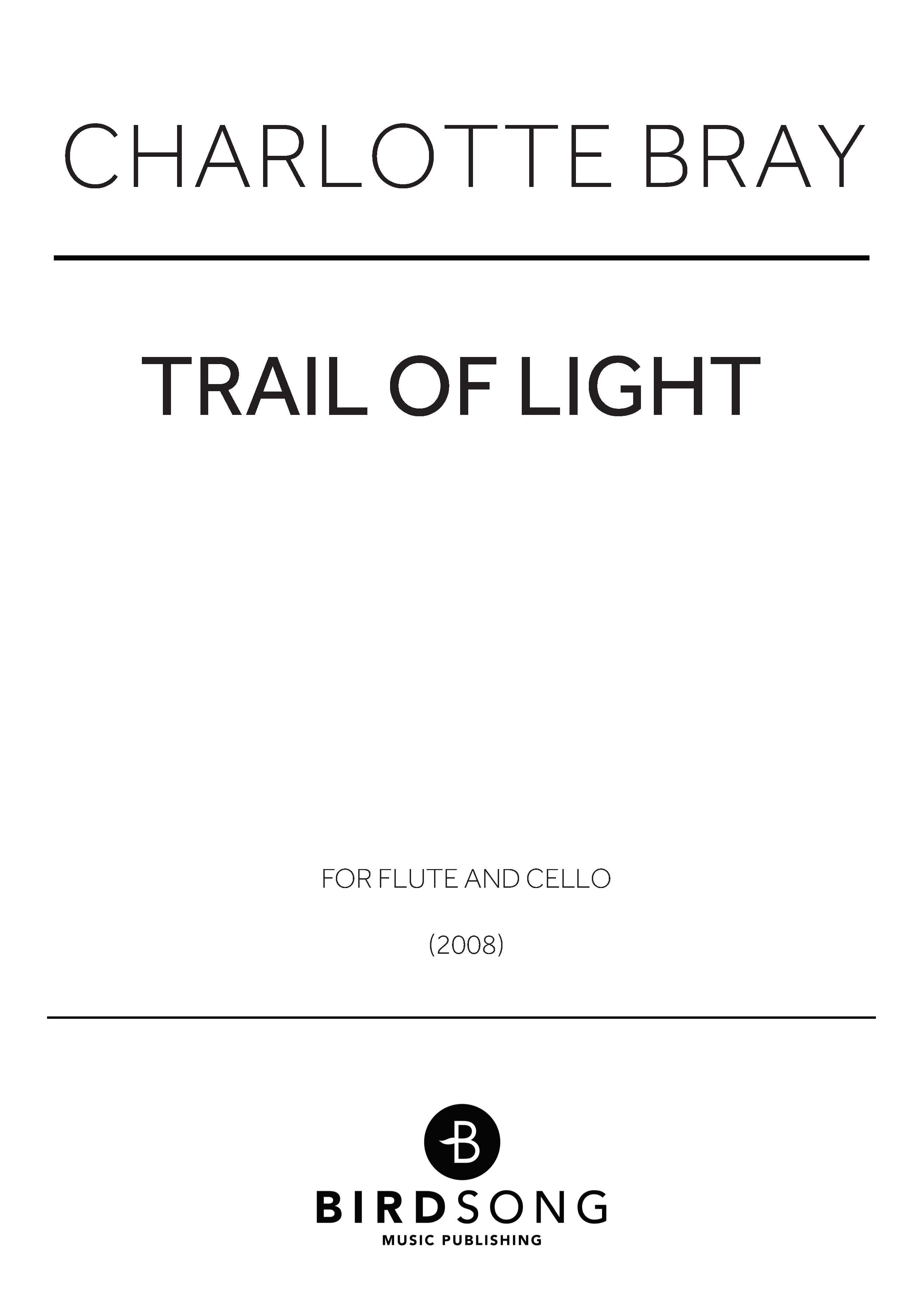 Trail of Light - Flute, Cello Duet (Digital Download)