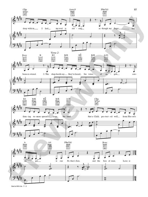 God Is With Us - Wayne Kirkpatrick - PVG (Digital Download)