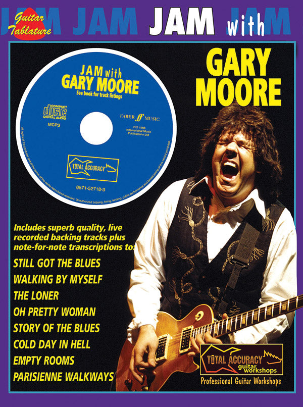JAM WITH GARY MOORE BK/CD - MOORE GARY Faber 0571527183