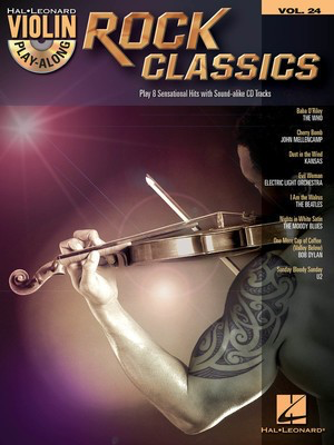 Rock Classics - Violin Play-Along Volume 24 - Various - Violin Hal Leonard /CD