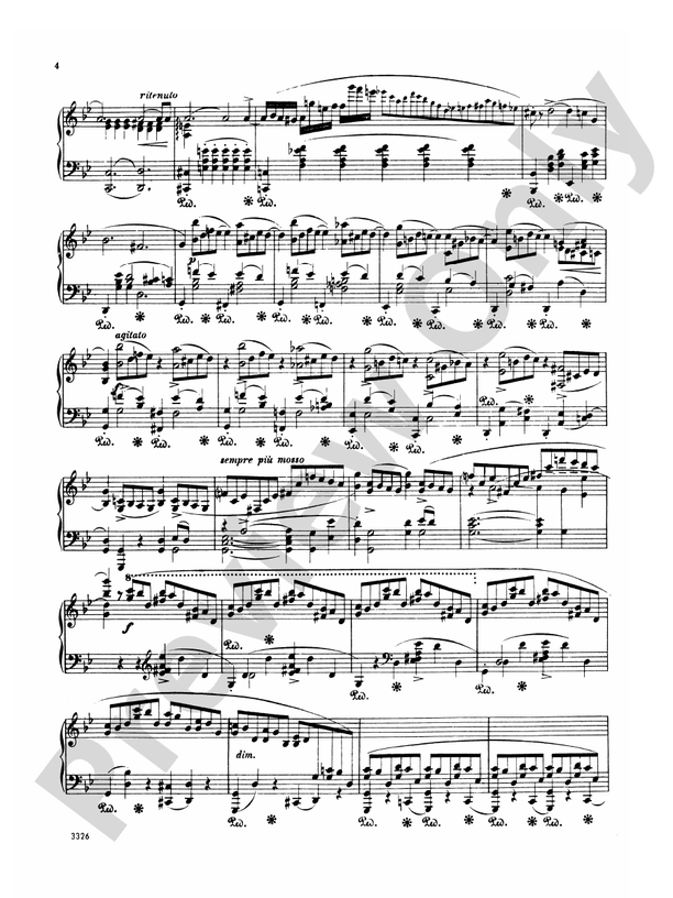 Chopin - Ballades (Ed. Franz Liszt) - Piano Solo (Digital Download)