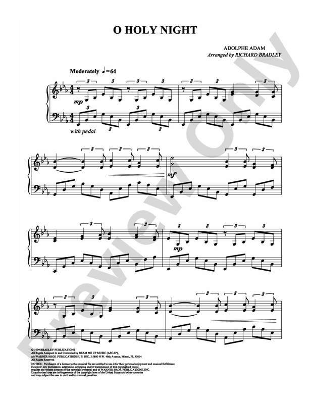 O Holy Night - DSM-PS-0000364 - Easy Piano (Digital Download)