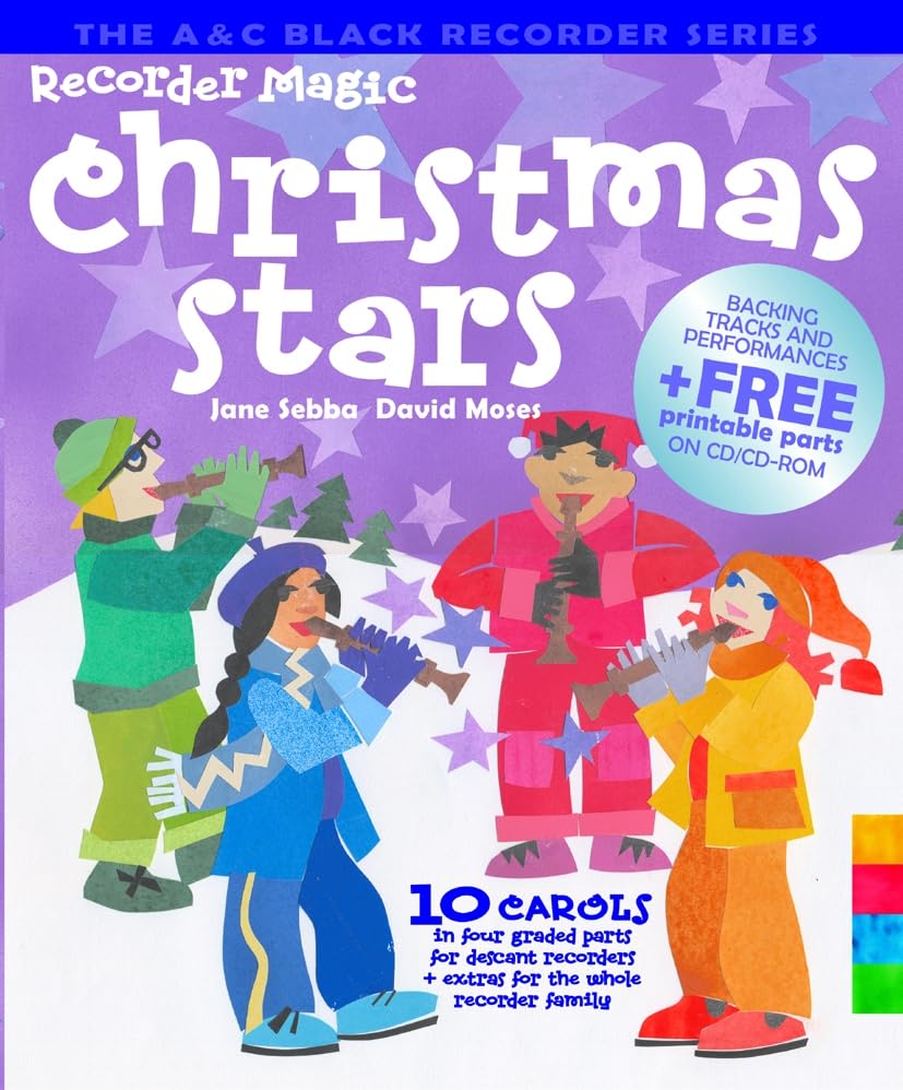 Recorder Magic Christmas Stars Bk/CD