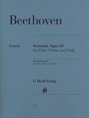 Serenade in D Op 25 for Flute Violin and viola