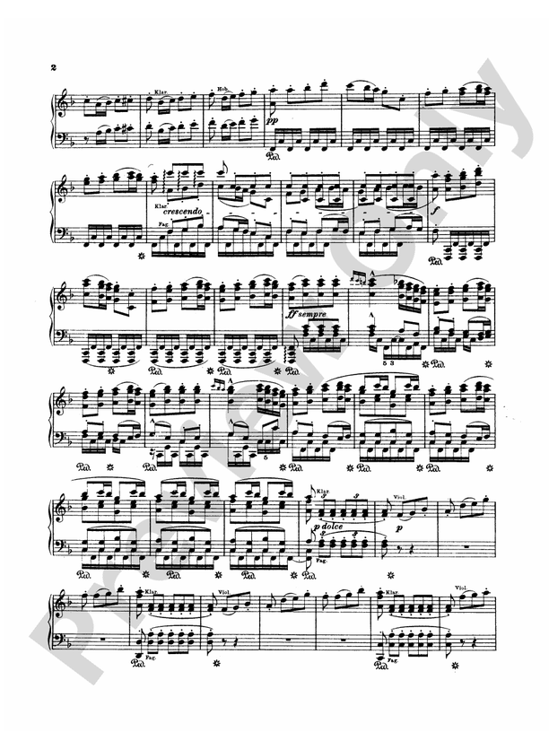Beethoven - Symphonies (Nos. 6-9) (Arr. Franz Liszt) - Piano Solo (Digital Download)