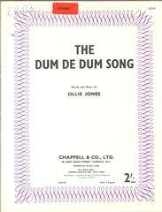 The Dum De Dum Song - Vocal/Piano (Digital Download)