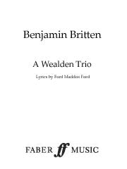 A Wealden Trio - Upper Voices (Digital Download)