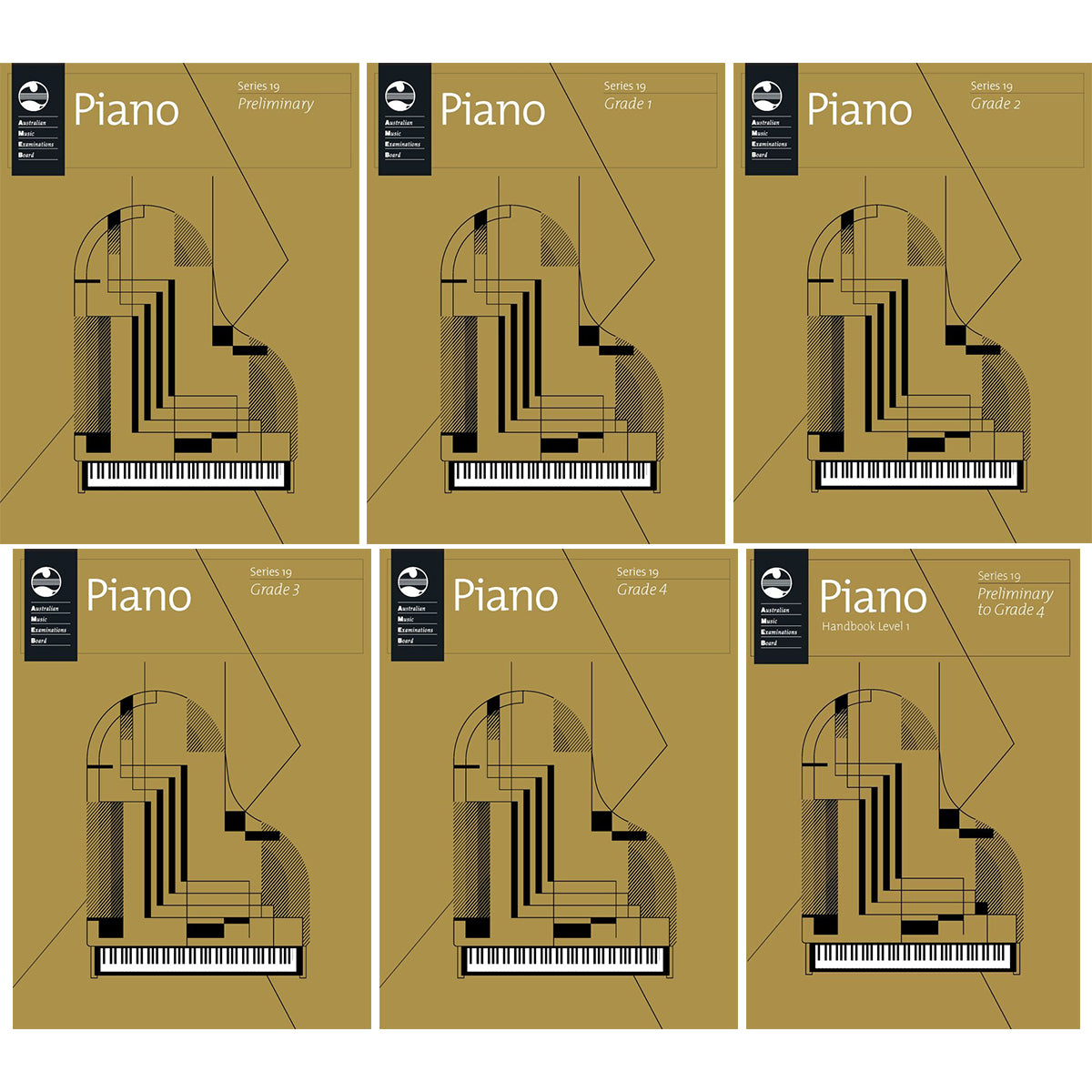 AMEB Piano Series 19 Teacher Pack Level 1 (Preliminary to Grade 4)