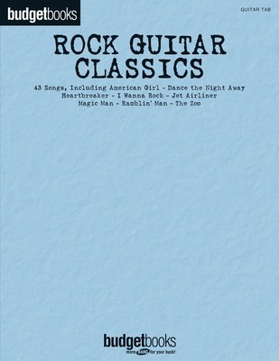 Rock Guitar Classics - Budget Book - Guitar Hal Leonard Guitar TAB with Lyrics & Chords