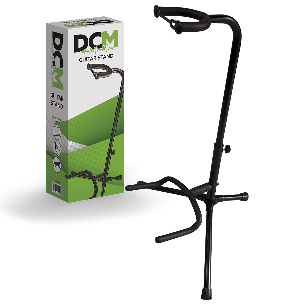 DCM GSV01 Guitar Stand Black