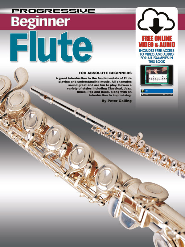 Progressive Beginner Flute Bk/OLA