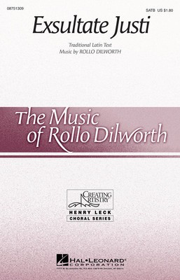 Exsultate Justi - Rollo Dilworth - 2-Part w/opt. Descant Hal Leonard Octavo
