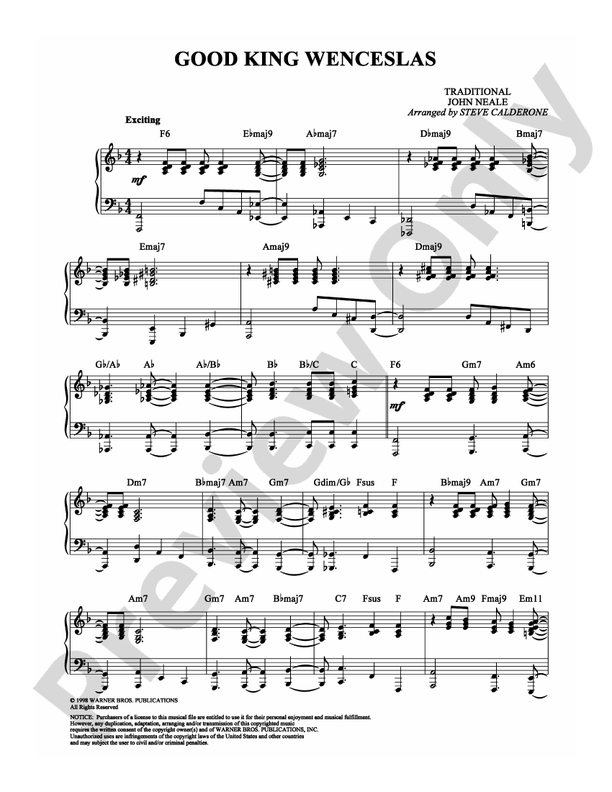 Good King Wenceslas - DSM-PS-0004334 - Piano (Digital Download)