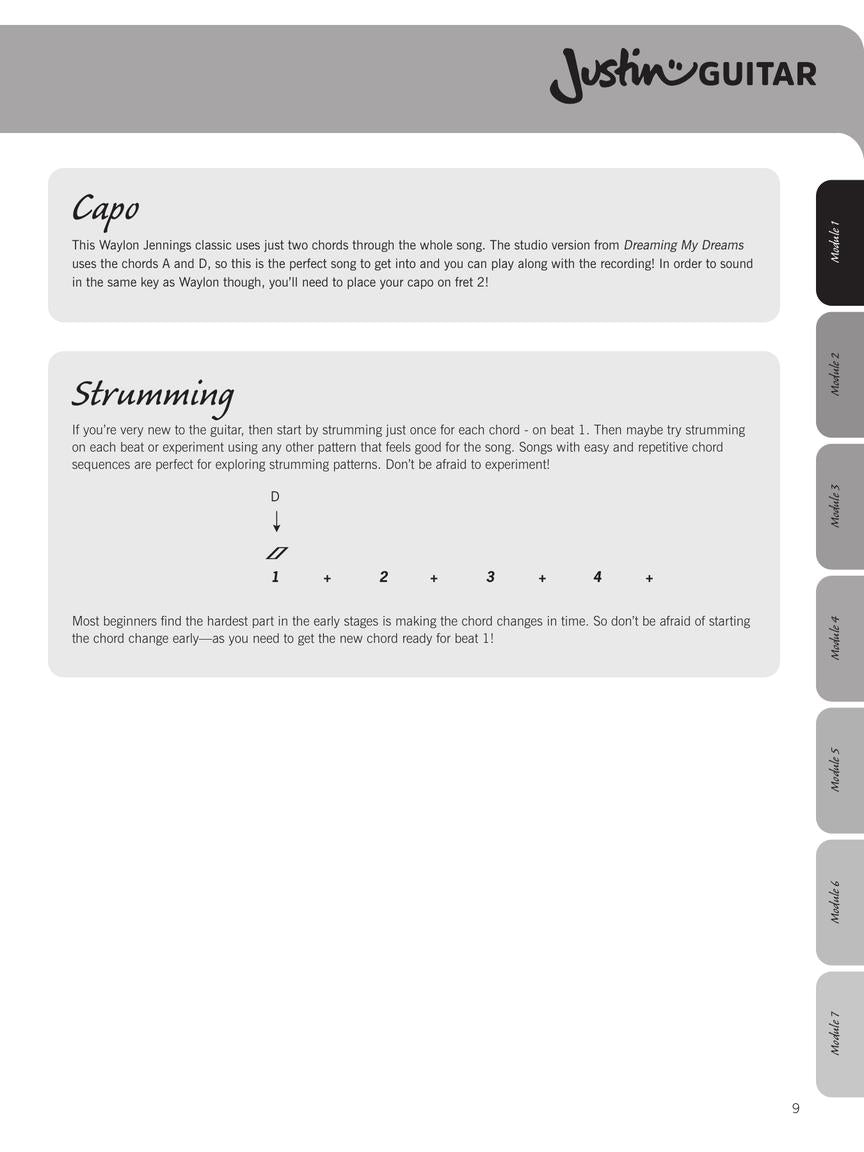 The Justinguitar Easy Guitar Songbook - Easy Guitar Hal Leonard 299334