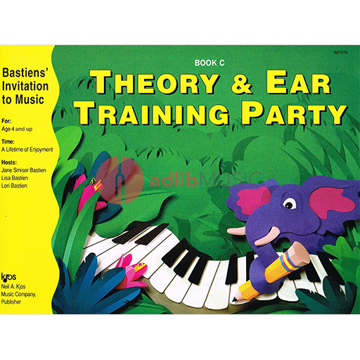 Invitation To Music Theory And Ear Training C - Jane Bastien - Piano Neil A. Kjos Music Company