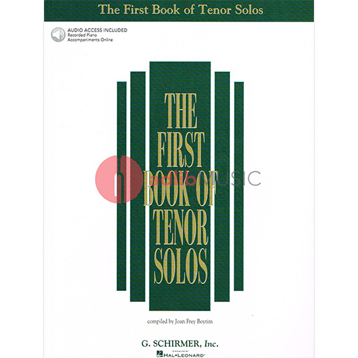 First Book Tenor Solos 1 BKCD - G Schirmer 50483783