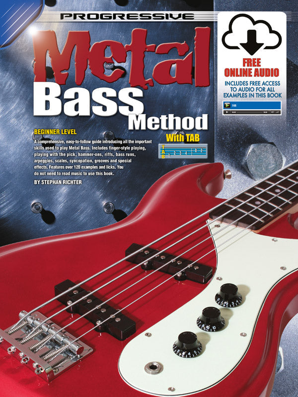 Progressive Heavy Metal Bass Book/OLA