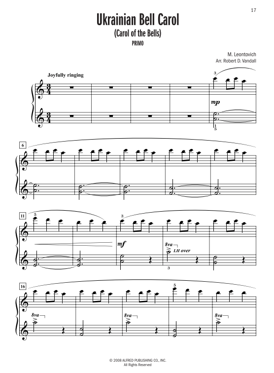 Celebrated Christmas Duets Bk 2