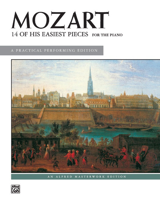Mozart 14 of His Easiest Piano Pieces - Alfred 384