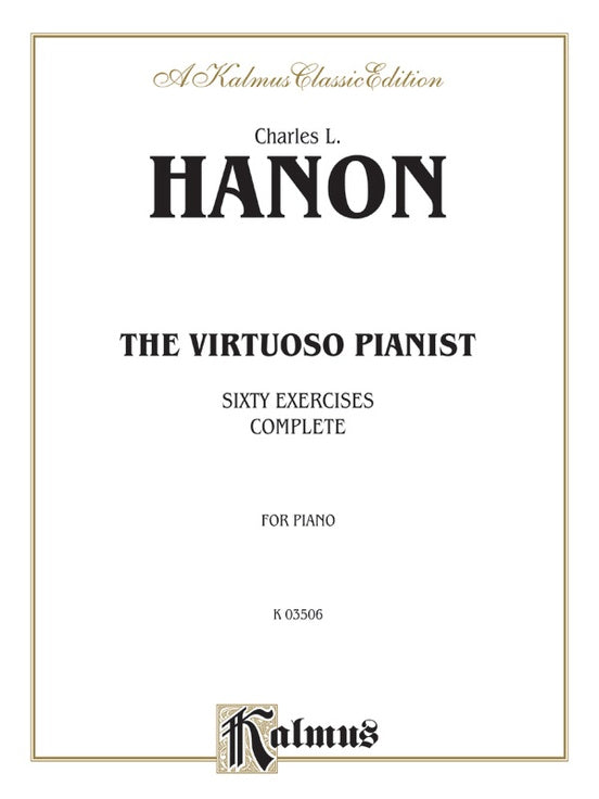 Hanon - The Virtuoso Pianist (Complete) - Piano Solo (Digital Download)