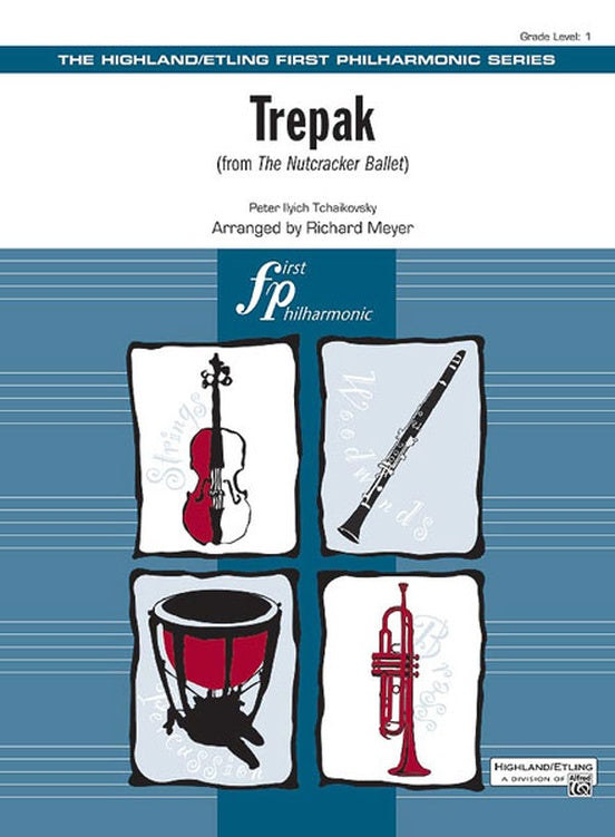 Trepak from The Nutcracker Ballet – Full Orchestra Conductor Score & Parts (Digital Download)