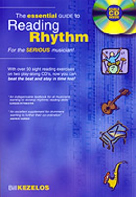 The Essential Guide to Reading Rhythm - Drums Bill Kezelos Musictek /CD