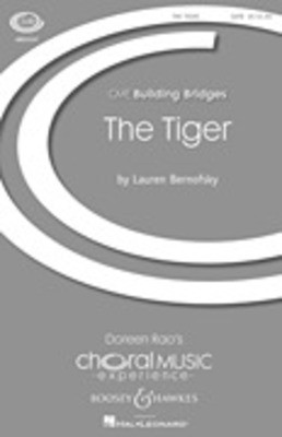 The Tiger - CME Building Bridges - Lauren Bernofsky - SATB Boosey & Hawkes Octavo