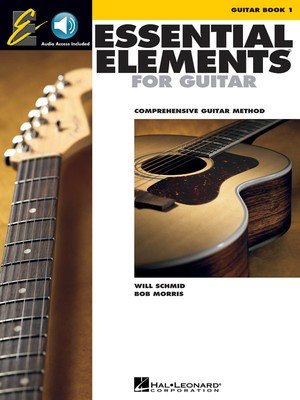 Essential Elements for Guitar Book 1 - Guitar/Audio Access Online by Morris/Schmid Hal Leonard 862639
