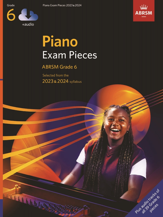 ABRSM Piano Exam Pieces Grade 6 23-24 Book/OA