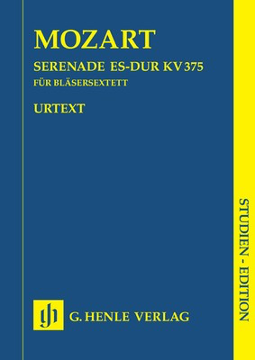 Serenade in Eb major K 375 Study Score