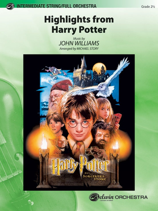 Harry Potter, Highlights from – Full Orchestra Conductor Score & Parts (Digital Download)
