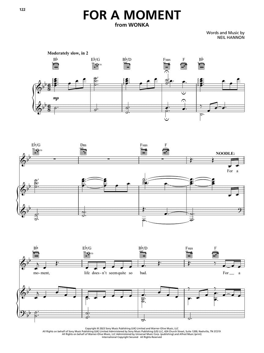 Songs from KPop Demon Hunters, Minecraft, Wicked and More Top Movies - Piano/Vocal/ Guitar