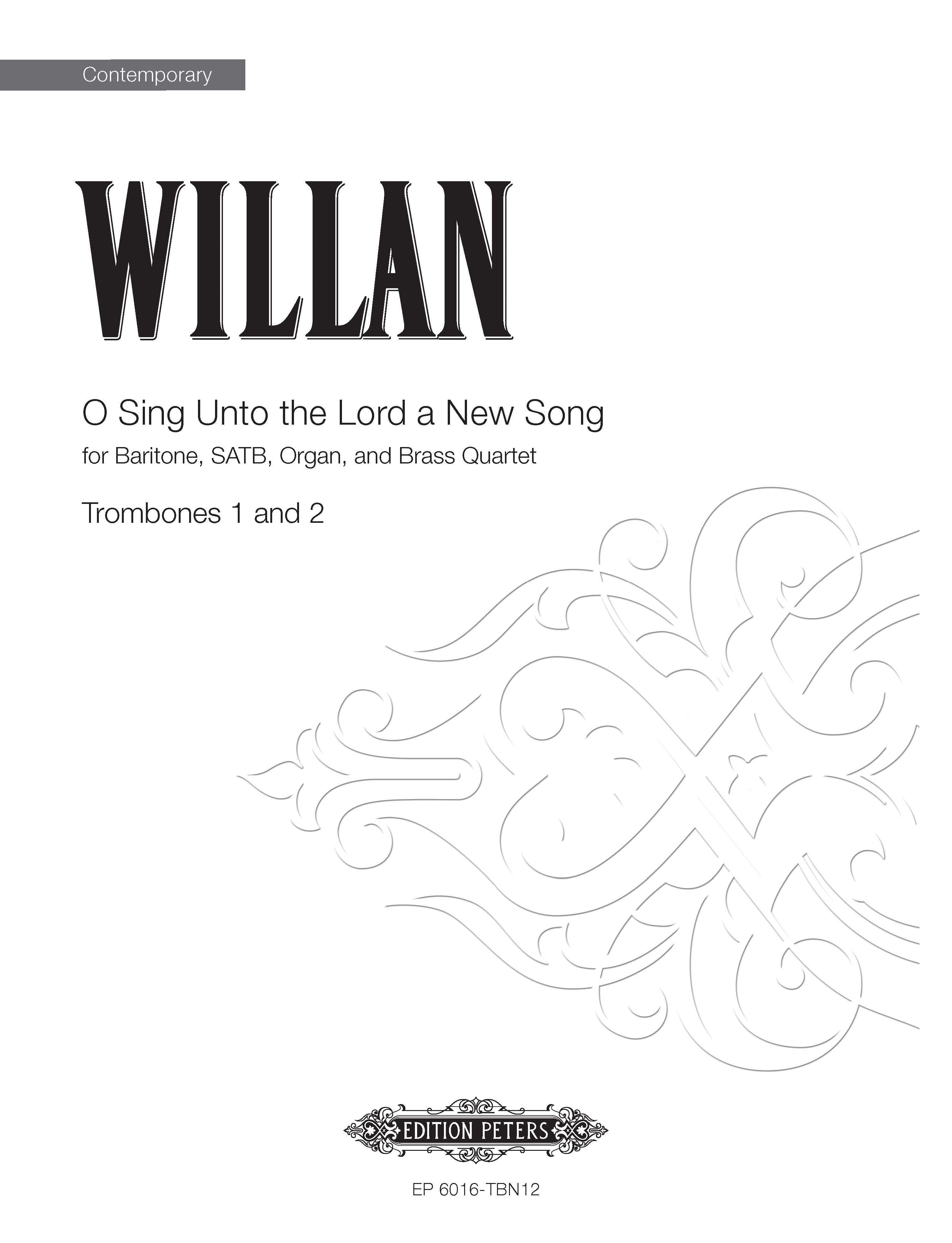 O Sing Unto The Lord A New Song (EP6016-TBN12) - Trombone (Digital Download)