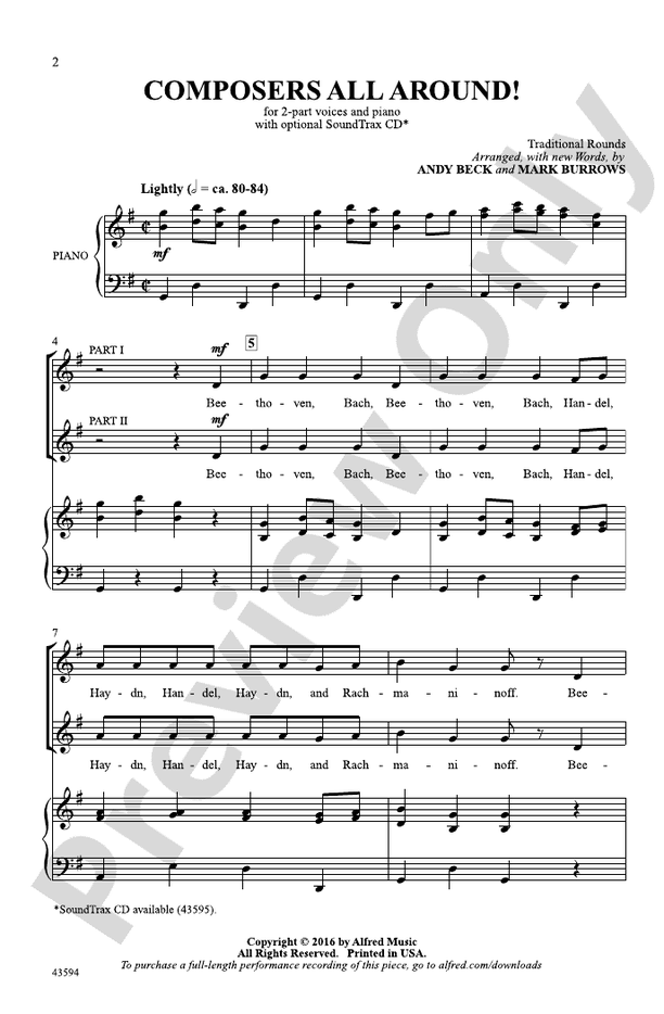Composers All Around – 2-Part Choral Octavo (Digital Download)