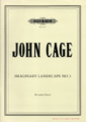 Imaginary Landscape No. 3 - Percussion Sextet Score - John Cage - Peters EP6717