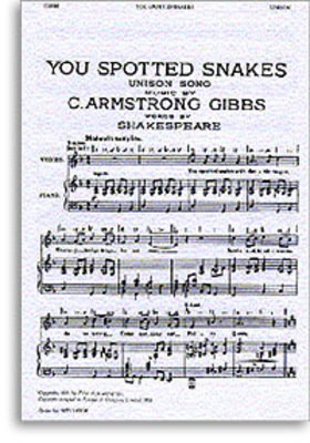 You Spotted Snakes Unison -