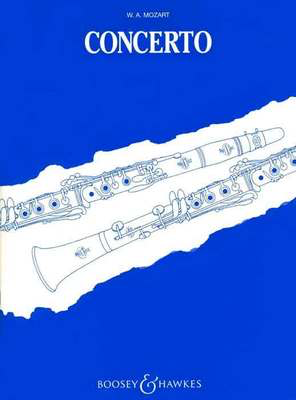 Mozart - Clarinet Concerto Amaj K622 - Clarinet/Piano Accompaniment Boosey & Hawkes M060038662