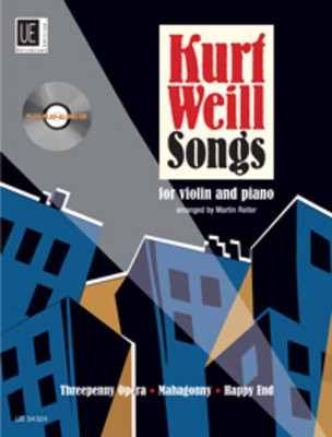 Kurt Weill Songs for Violin and Piano Book/CD