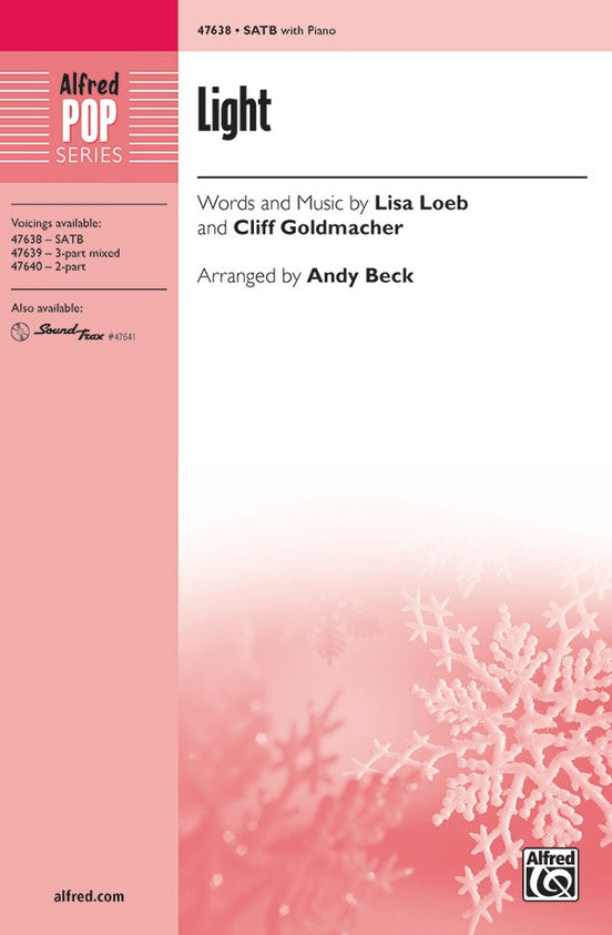 Light - Arr. Andy Beck – SATB Choral Octavo (Digital Download)