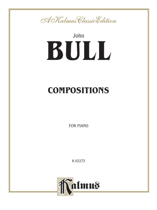 Bull - Compositions - Piano Solo (Digital Download)