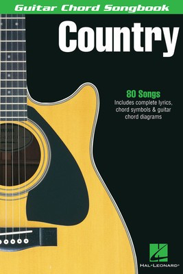 Country - Guitar Chord Songbook - Guitar|Vocal Hal Leonard Melody Line, Lyrics & Chords