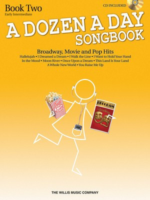 A DOZEN A DAY - PIANO - BOOK 2 + OLA - EARLY INTERMEDIATE LEVEL - WILLIS MUSIC  - 119242