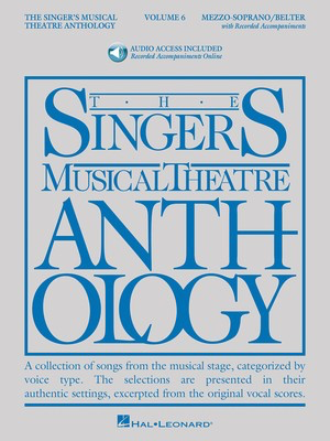 The Singer's Musical Theatre Anthology - Volume 6 - Mezzo-Soprano/Belter, Book/Online Audio - Various - Mezzo-Soprano Hal Leonard (Check Price)