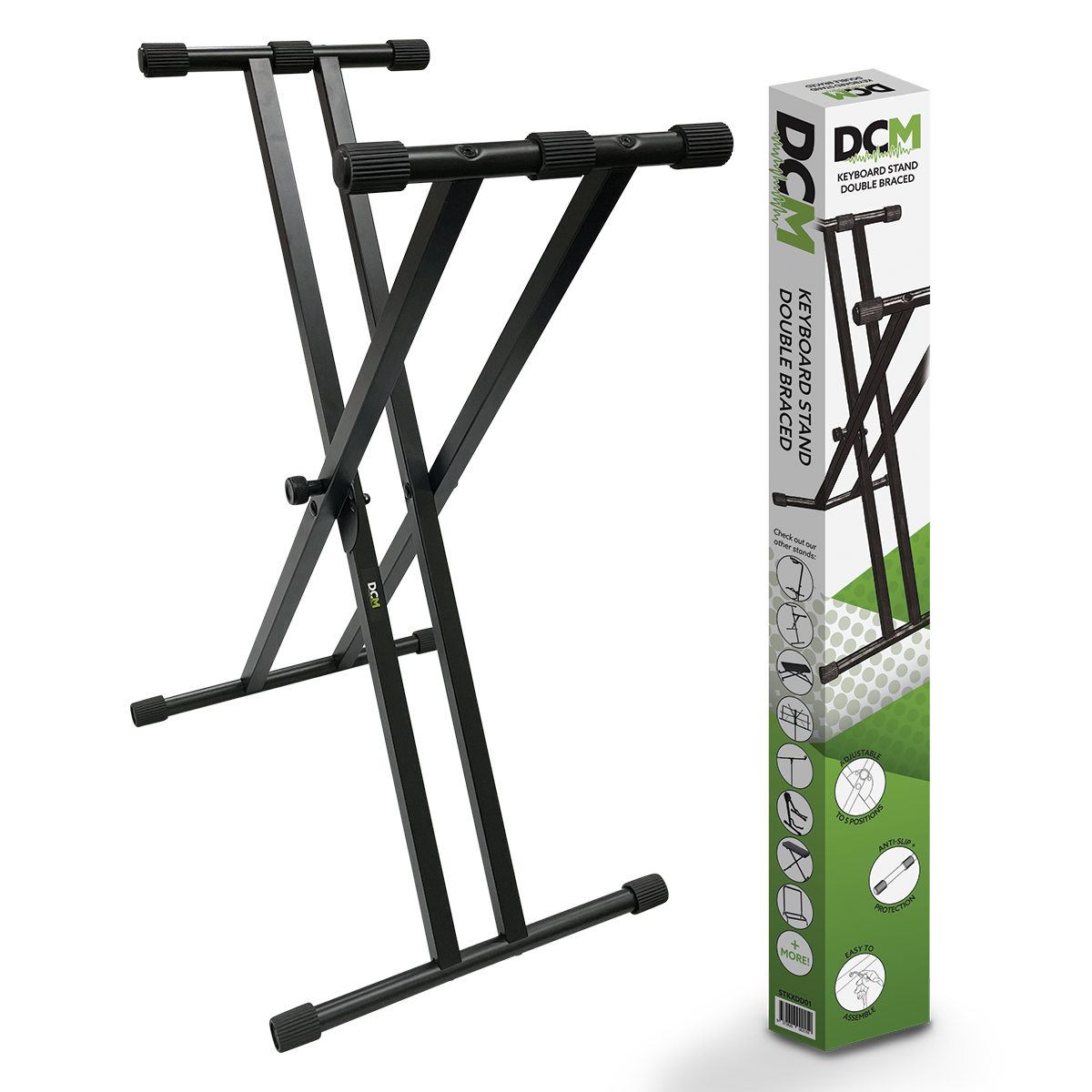 DCM KXDD01 Keyboard Stand Double Braced