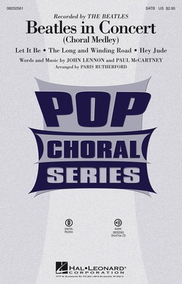 Beatles in Concert - (Choral Medley) - Paris Rutherford Hal Leonard ShowTrax CD CD
