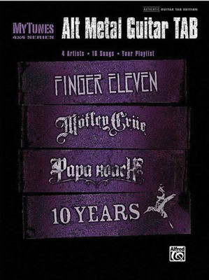 Alt Metal Guitar Tab - MyTunes Series - Guitar Hal Leonard Guitar TAB