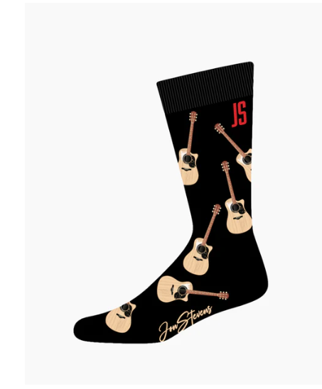 Mens Socks The Guitar by Jon Stevens